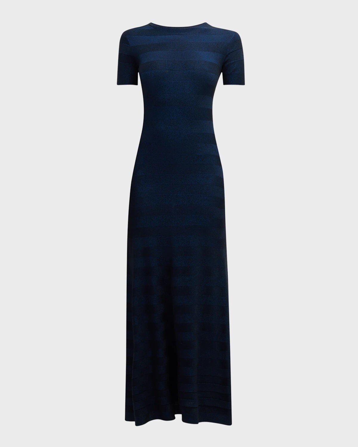 Трикотажное платье макси в полоску с круглым вырезом Emporio Armani, цвет Blue Night
Трикотажное платье макси в полоску с круглым вырезом Emporio Armani, цвет Blue Night