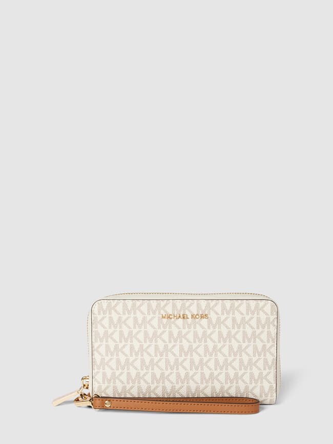 Кошелек с логотипом по всей поверхности, модель JET SET MICHAEL Michael Kors, экрю
Кошелек с логотипом по всей поверхности, модель JET SET MICHAEL Michael Kors, экрю