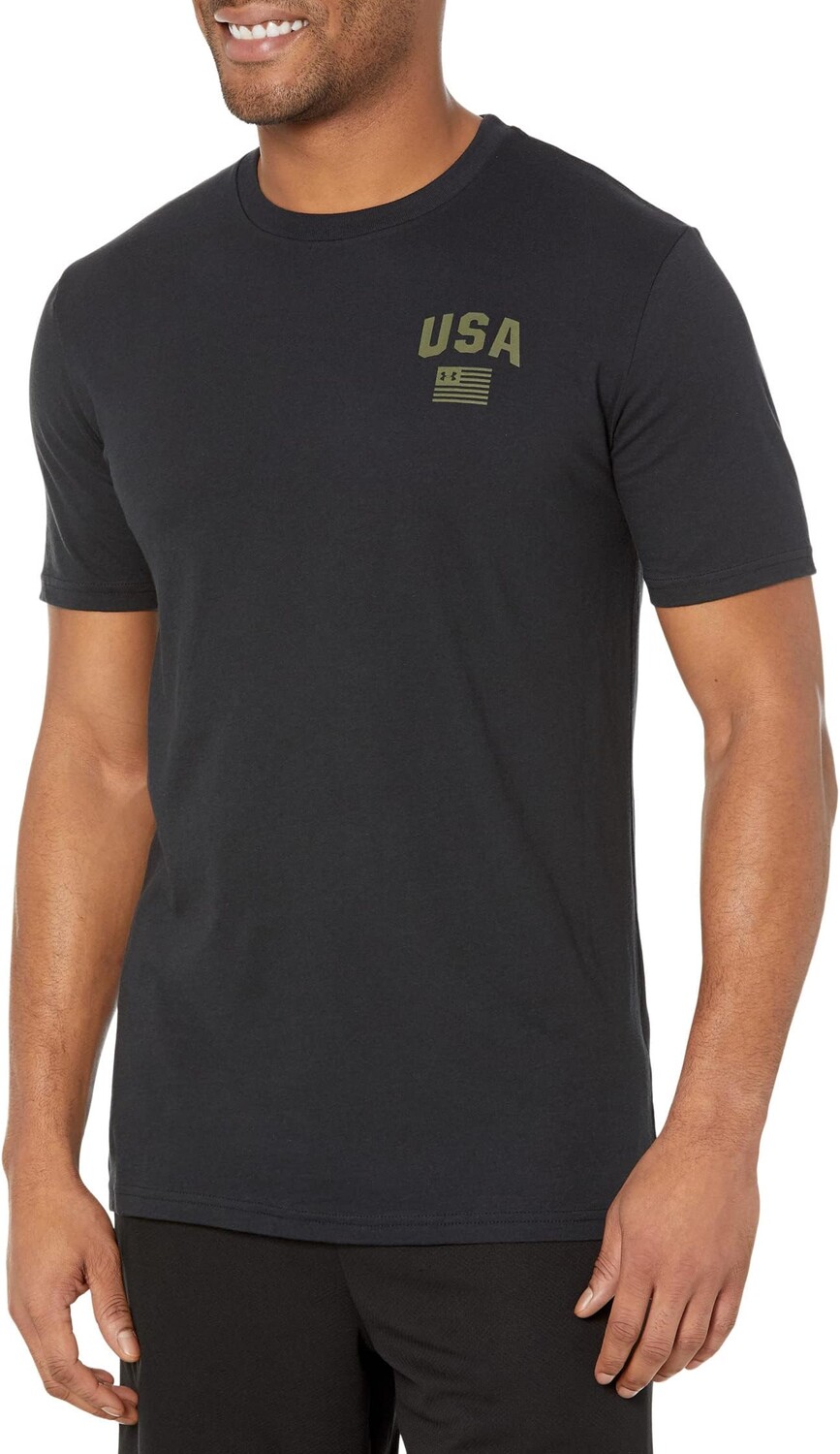 Футболка с короткими рукавами Freedom Eagle Under Armour, цвет Black/Marine OD Green
Футболка с короткими рукавами Freedom Eagle Under Armour, цвет Black/Marine OD Green