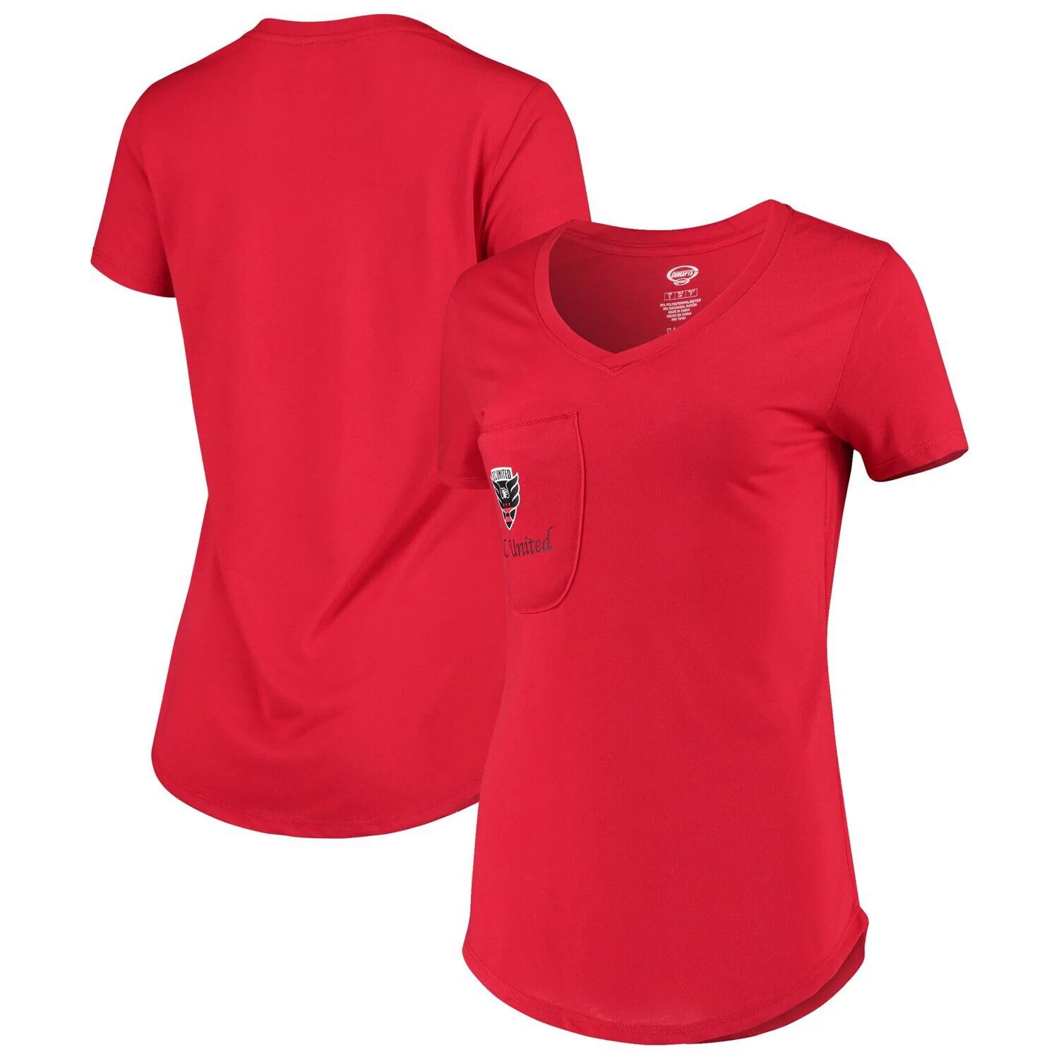 Женская футболка 5th & Ocean от New Era Red DC United Athletic Baby Jersey с v-образным вырезом, SS New Era
Женская футболка 5th & Ocean от New Era Red DC United Athletic Baby Jersey с v-образным вырезом, SS New Era
