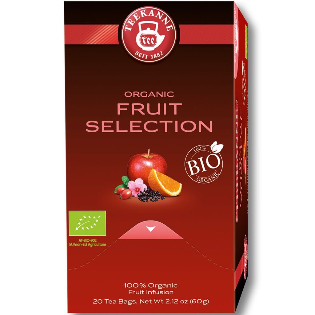 Чайник Organic Fruit Selection Органический насыщенный фруктовый чай 60г Teekanne
Чайник Organic Fruit Selection Органический насыщенный фруктовый чай 60г Teekanne