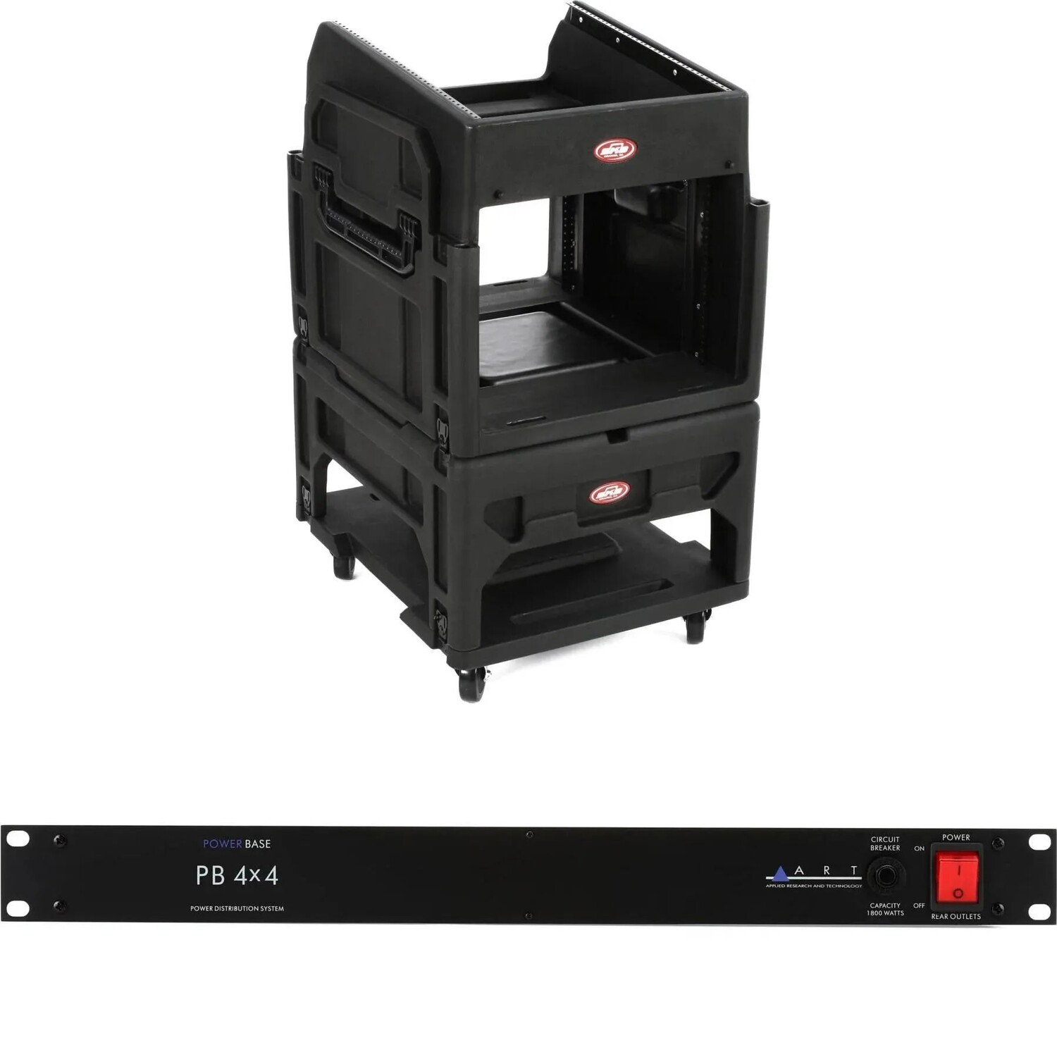 SKB 1SKB19-R1208 Корпус микшерной стойки высотой 12U сверху и снизу 8U и стабилизатор питания
SKB 1SKB19-R1208 Корпус микшерной стойки высотой 12U сверху и снизу 8U и стабилизатор питания