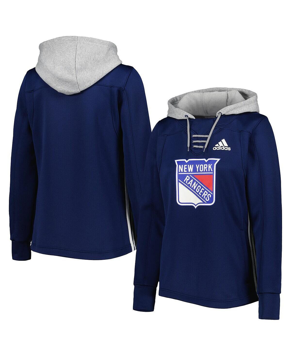 Женский темно-синий пуловер с капюшоном New York Rangers Skate Lace Primeblue Team adidas, темно-синий
Женский темно-синий пуловер с капюшоном New York Rangers Skate Lace Primeblue Team adidas, темно-синий