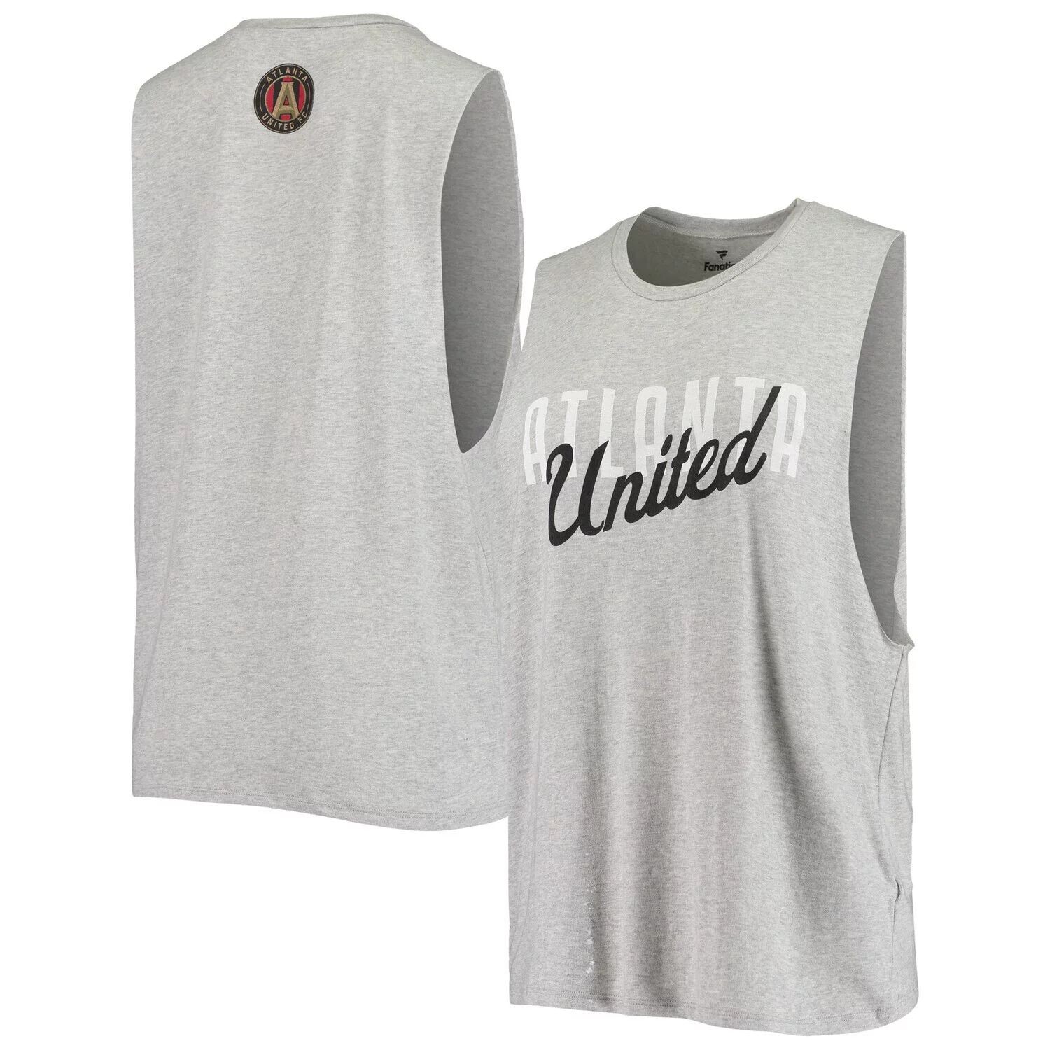 Женская серая майка Fanatics с фирменным логотипом Atlanta United FC Speed Lab SumSweet Tri-Blend Muscle Fanatics, Серый
Женская серая майка Fanatics с фирменным логотипом Atlanta United FC Speed Lab SumSweet Tri-Blend Muscle Fanatics, Серый