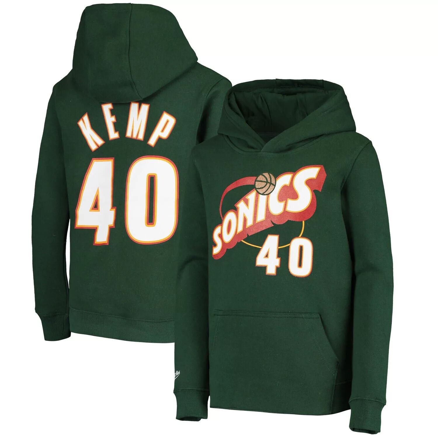 Молодежный пуловер с капюшоном Mitchell & Ness Shawn Kemp Green Seattle SuperSonics Hardwood Classics с капюшоном и именем Unbranded
Молодежный пуловер с капюшоном Mitchell & Ness Shawn Kemp Green Seattle SuperSonics Hardwood Classics с капюшоном и именем Unbranded