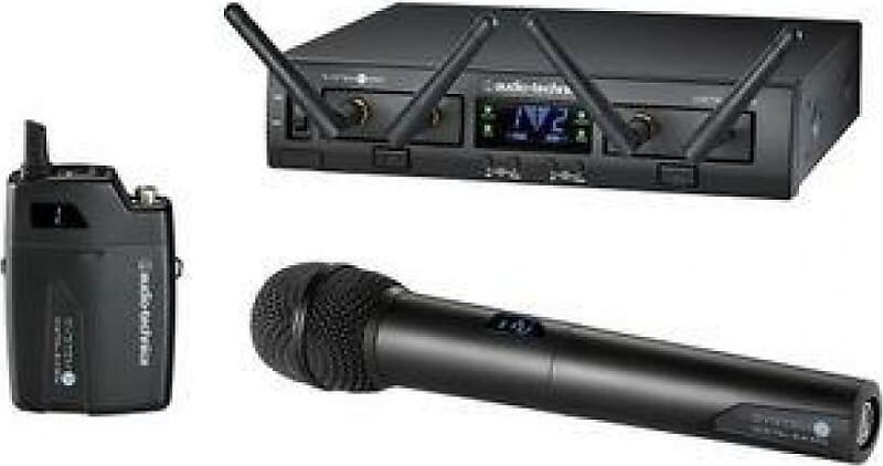 Микрофон Audio-Technica ATW-1312 System 10 Pro Dual Handheld / Digital UniPak Wireless Mic System
Микрофон Audio-Technica ATW-1312 System 10 Pro Dual Handheld / Digital UniPak Wireless Mic System