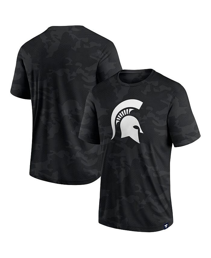 Мужская черная фирменная футболка с камуфляжным логотипом Michigan State Spartans Fanatics, черный
Мужская черная фирменная футболка с камуфляжным логотипом Michigan State Spartans Fanatics, черный
