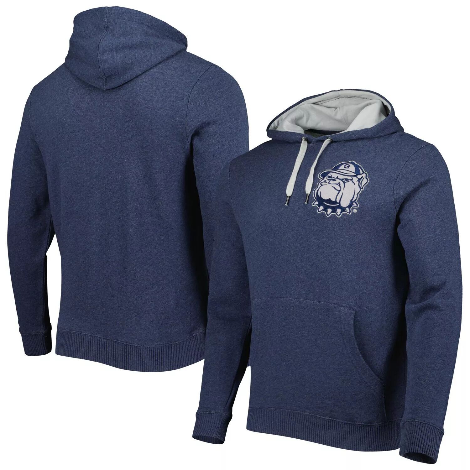 Мужской темно-синий пуловер с капюшоном Mitchell & Ness Georgetown Hoyas Classic French Terry
Мужской темно-синий пуловер с капюшоном Mitchell & Ness Georgetown Hoyas Classic French Terry