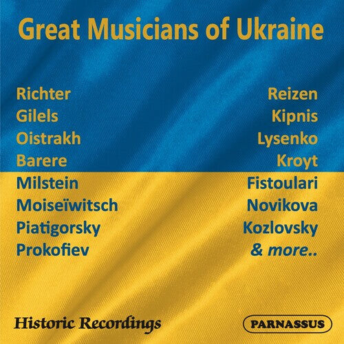 CD диск Great Musicians of Ukraine / Various: Great Musicians of Ukraine (Various Artists)
CD диск Great Musicians of Ukraine / Various: Great Musicians of Ukraine (Various Artists)
