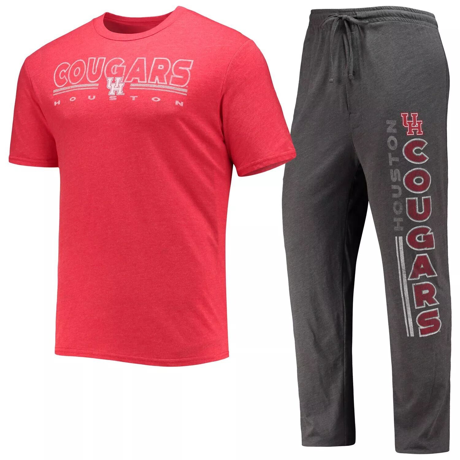 Мужская футболка Concepts Sport с принтом угольно-красного цвета Houston Cougars Meter, комплект для сна и брюки
Мужская футболка Concepts Sport с принтом угольно-красного цвета Houston Cougars Meter, комплект для сна и брюки