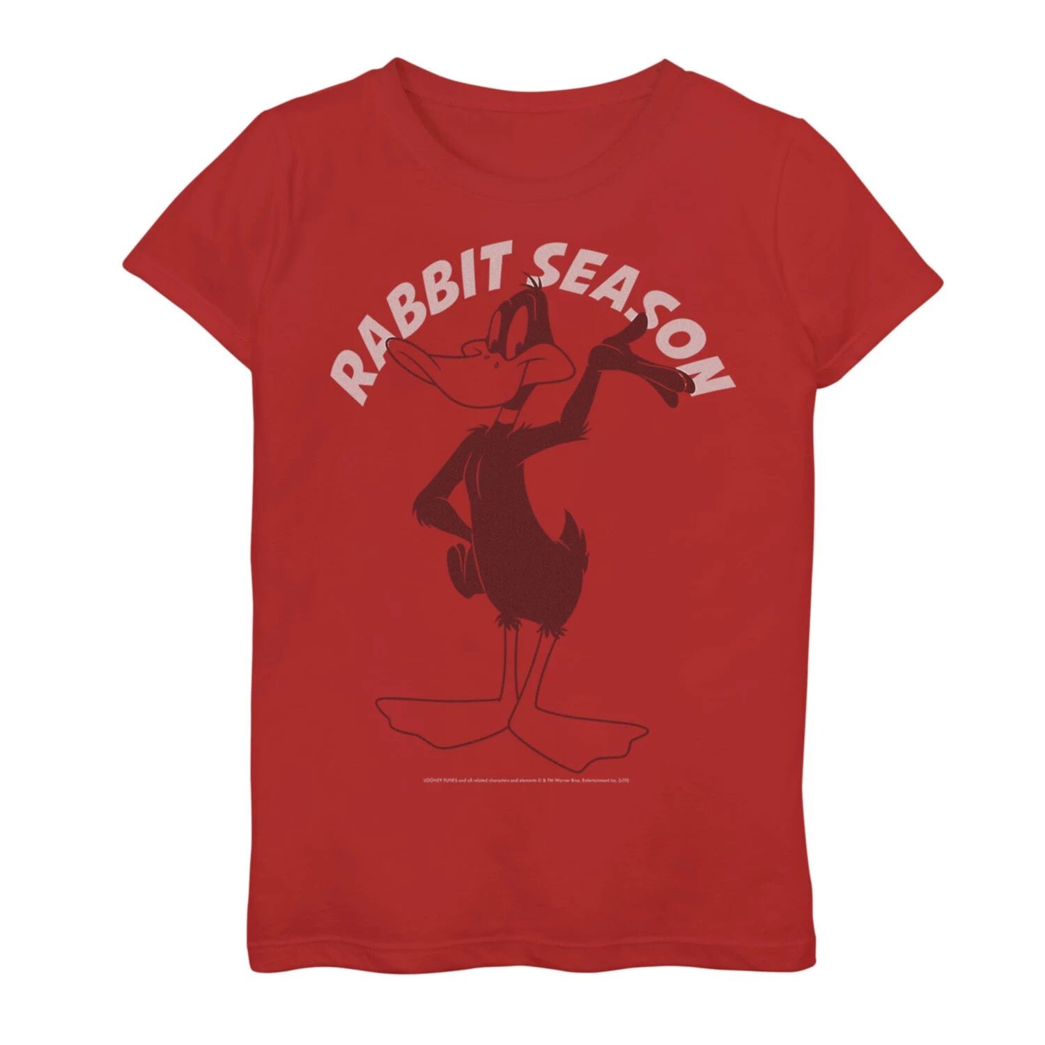 Футболка с рисунком «Daffy Duck Rabbit Season» для девочек 7–16 лет «Looney Tunes» Licensed Character
Футболка с рисунком «Daffy Duck Rabbit Season» для девочек 7–16 лет «Looney Tunes» Licensed Character