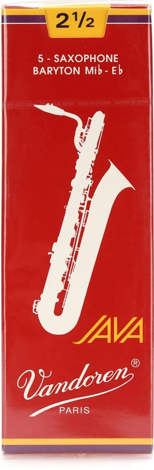 Vandoren SR3425R — красные трости для баритона-саксофона JAVA — 2,5 шт. (5 шт.)
Vandoren SR3425R — красные трости для баритона-саксофона JAVA — 2,5 шт. (5 шт.)