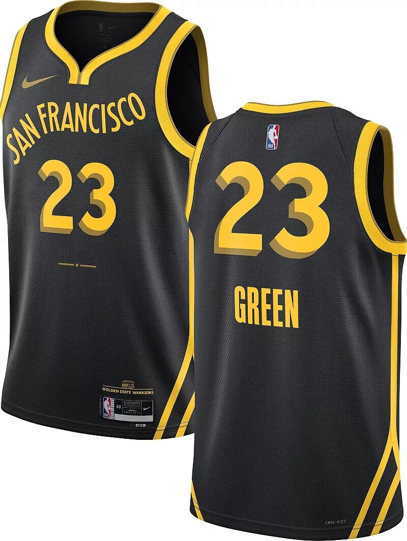 Мужская мужская футболка Nike City Edition Golden State Warriors Draymond Green #23 Black Swingman 2023-24
Мужская мужская футболка Nike City Edition Golden State Warriors Draymond Green #23 Black Swingman 2023-24