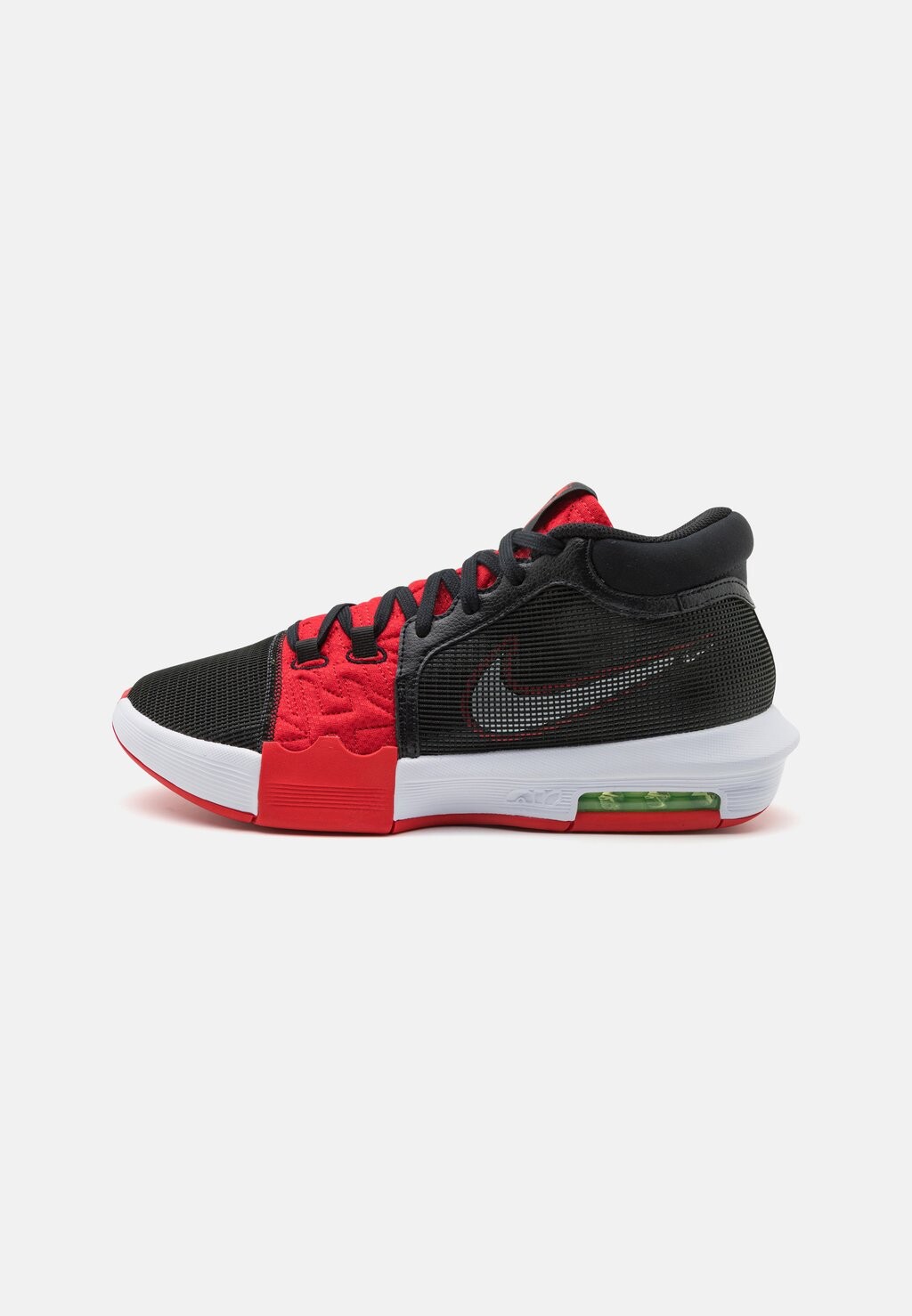 Баскетбольные кроссовки Lebron Witness Viii Faze Nike, цвет black/white/university red/lime blast
Баскетбольные кроссовки Lebron Witness Viii Faze Nike, цвет black/white/university red/lime blast