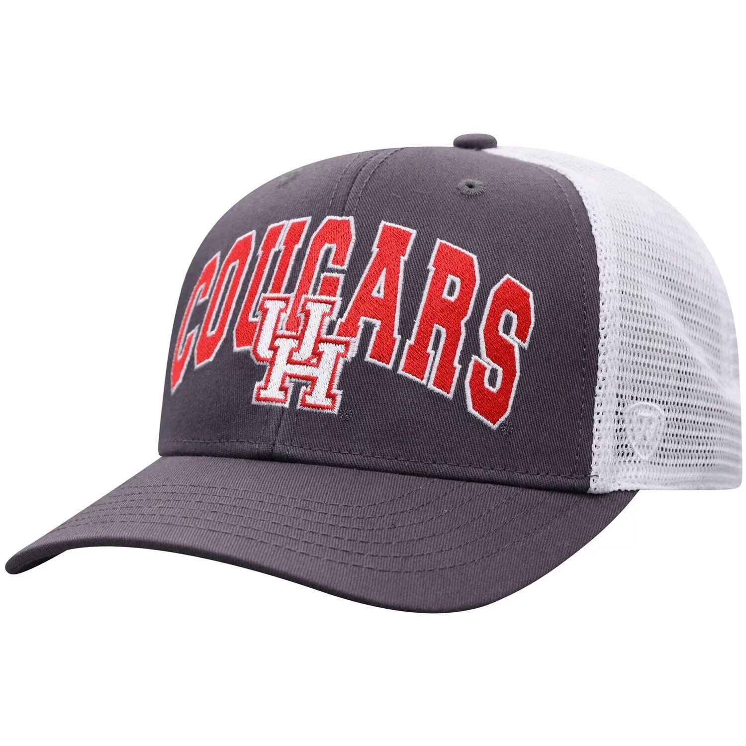 Мужская кепка Top of the World темно-серого/белого цвета Houston Cougars Classic Arch Trucker Snapback
Мужская кепка Top of the World темно-серого/белого цвета Houston Cougars Classic Arch Trucker Snapback