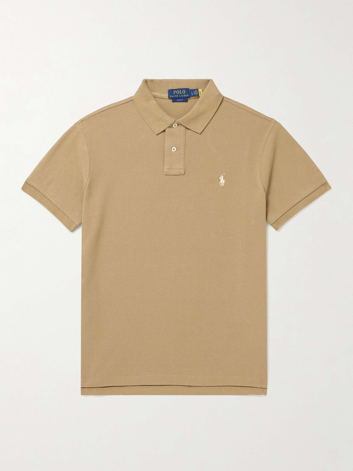 Рубашка поло облегающего кроя с вышитым логотипом и хлопковым пике POLO RALPH LAUREN, коричневый
Рубашка поло облегающего кроя с вышитым логотипом и хлопковым пике POLO RALPH LAUREN, коричневый