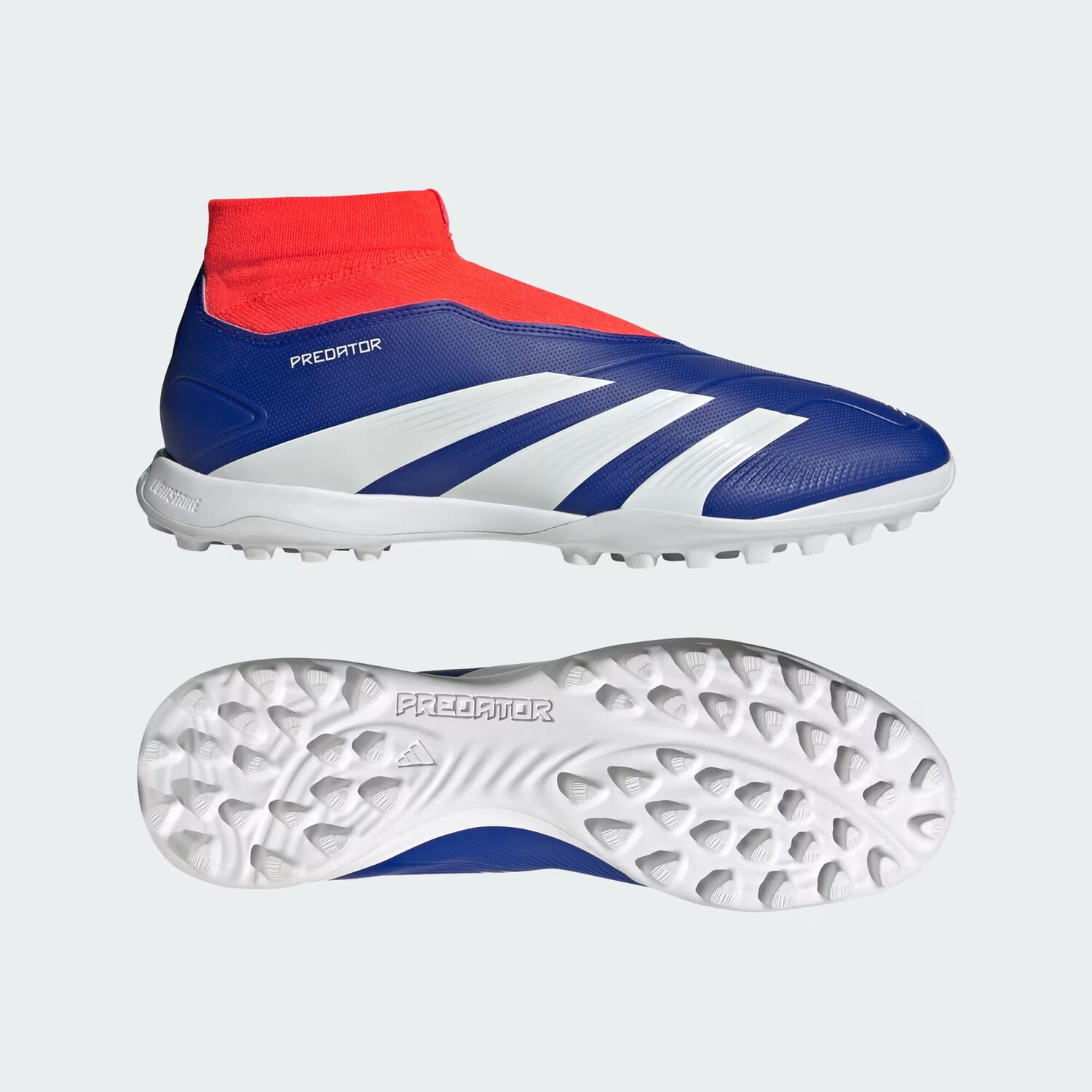 Футбольные бутсы без шнурков Predator League Adidas, цвет Lucid Blue/Cloud White/Solar Red
Футбольные бутсы без шнурков Predator League Adidas, цвет Lucid Blue/Cloud White/Solar Red