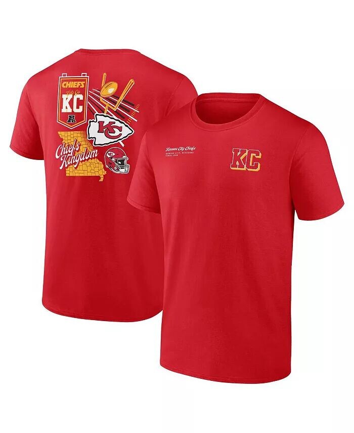 Мужская красная футболка Kansas City Chiefs с разделенной зоной Fanatics, красный
Мужская красная футболка Kansas City Chiefs с разделенной зоной Fanatics, красный
