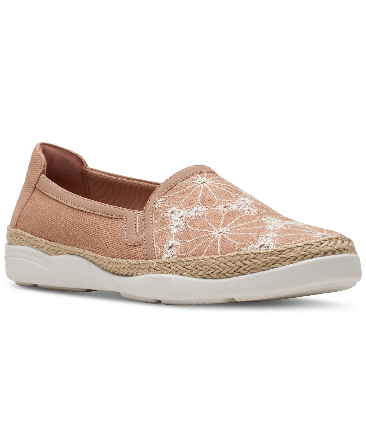 Женские туфли на плоской подошве Elaina Harbour с джутовой отделкой и вышивкой Clarks
Женские туфли на плоской подошве Elaina Harbour с джутовой отделкой и вышивкой Clarks