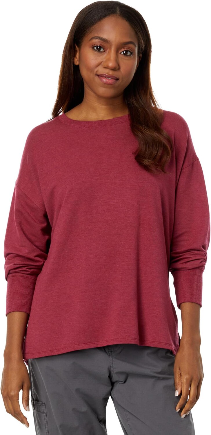 Пуловер SoftFlex с круглым вырезом и рукавами «летучая мышь» L.L.Bean, цвет Red Wine Heather
Пуловер SoftFlex с круглым вырезом и рукавами «летучая мышь» L.L.Bean, цвет Red Wine Heather