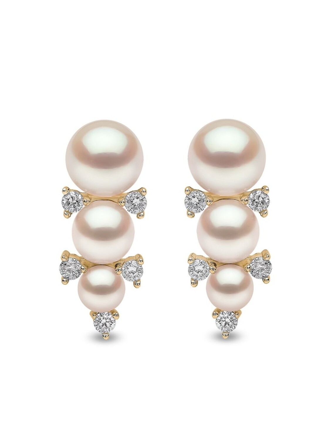 Серьги-гвоздики Sleek из желтого золота с жемчугом и бриллиантами Yoko London, золотой
Серьги-гвоздики Sleek из желтого золота с жемчугом и бриллиантами Yoko London, золотой