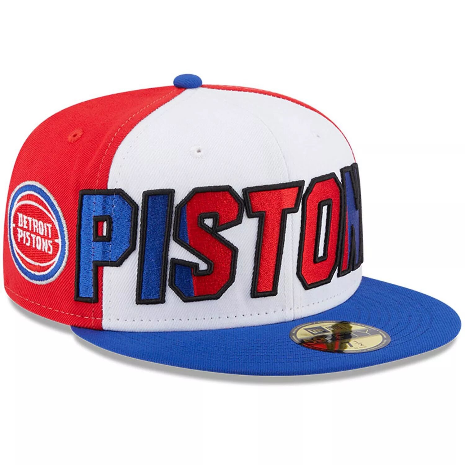 Мужская кепка New Era белого/синего цвета с задней половиной 9FIFTY Detroit Pistons
Мужская кепка New Era белого/синего цвета с задней половиной 9FIFTY Detroit Pistons