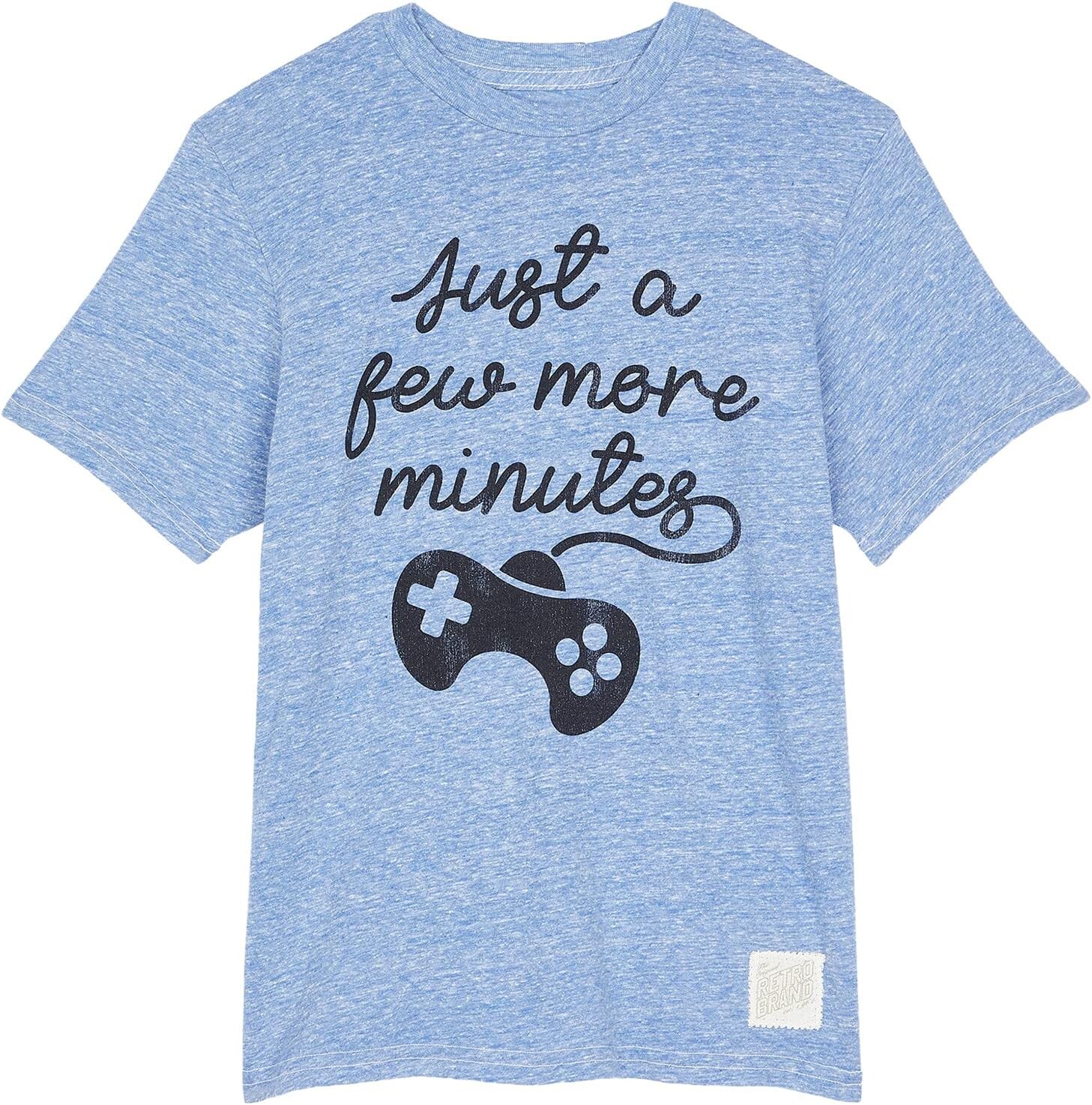 Футболка The Original Retro Brand Kids Tri-Blend Gamer Just A Few More Minutes Crew Neck Tee, цвет Streaky Royal
Футболка The Original Retro Brand Kids Tri-Blend Gamer Just A Few More Minutes Crew Neck Tee, цвет Streaky Royal
