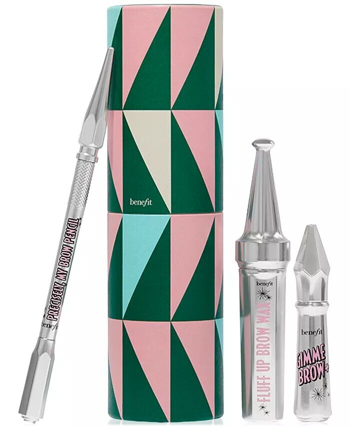 Полноразмерный набор карандашей, геля и воска для бровей Fluffin' Festive Brows Benefit Cosmetics, цвет Shade 4
Полноразмерный набор карандашей, геля и воска для бровей Fluffin' Festive Brows Benefit Cosmetics, цвет Shade 4