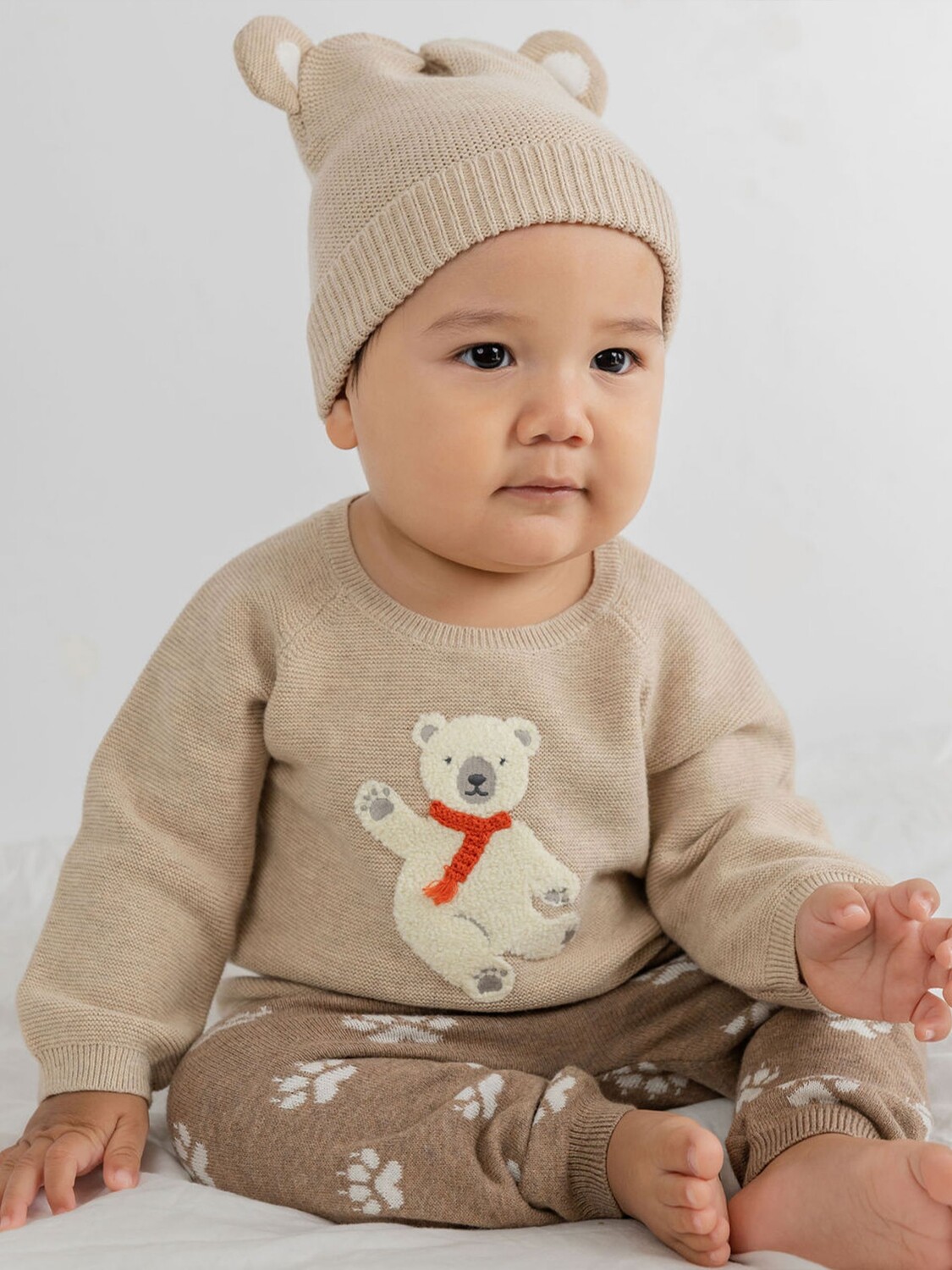 Джемпер Arctic Friends Purebaby из органического хлопка, светло-коричневый меланж
Джемпер Arctic Friends Purebaby из органического хлопка, светло-коричневый меланж