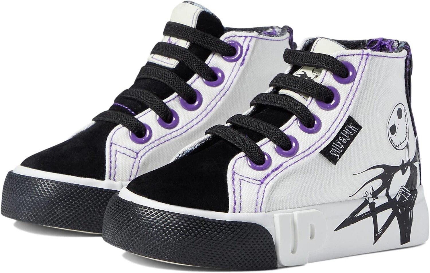 Кроссовки The Nightmare Before Christmas Jack and Sally High-Top Ground Up, белый
Кроссовки The Nightmare Before Christmas Jack and Sally High-Top Ground Up, белый
