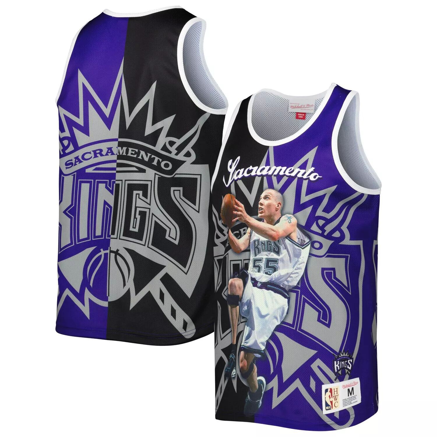 Мужская майка Mitchell & Ness Jason Williams черная/фиолетовая сублимированная майка Sacramento Kings Player, Черный
Мужская майка Mitchell & Ness Jason Williams черная/фиолетовая сублимированная майка Sacramento Kings Player, Черный
