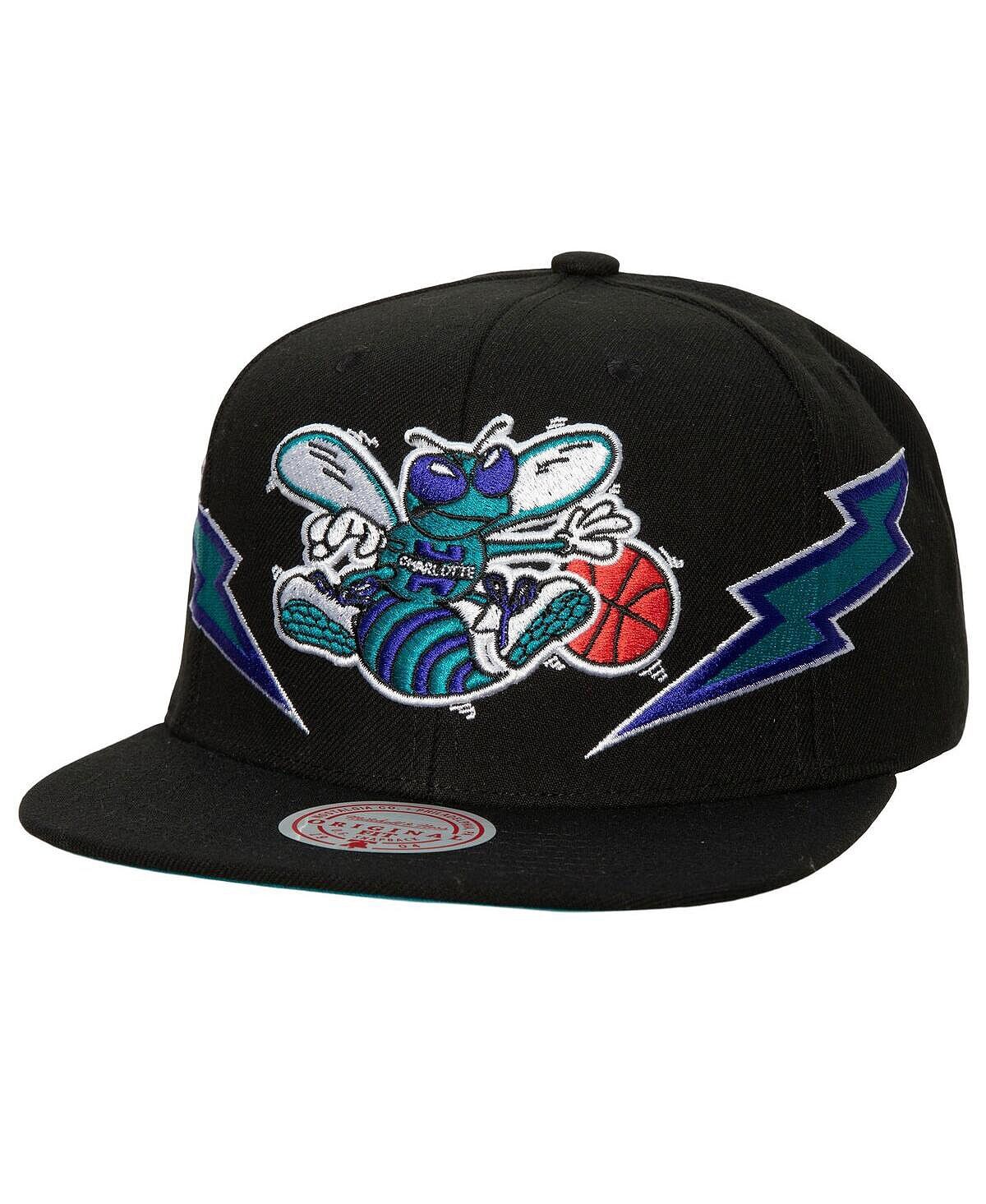 Мужская черная кепка Charlotte Hornets из твердой древесины Classics Soul Double Trouble Lightning Snapback Hat Mitchell & Ness
Мужская черная кепка Charlotte Hornets из твердой древесины Classics Soul Double Trouble Lightning Snapback Hat Mitchell & Ness