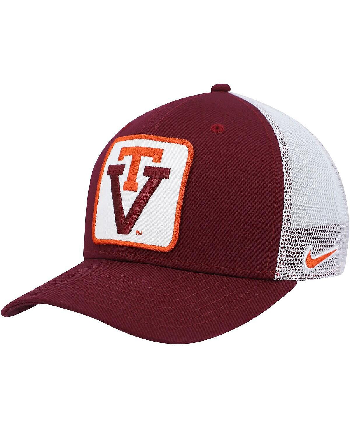 Мужская бордово-белая кепка Virginia Tech Hokies Classic99 Trucker Snapback Nike
Мужская бордово-белая кепка Virginia Tech Hokies Classic99 Trucker Snapback Nike