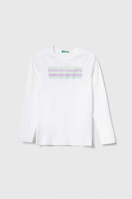 Хлопковая рубашка с длинными рукавами для мальчиков и девочек United Colors of Benetton, белый
Хлопковая рубашка с длинными рукавами для мальчиков и девочек United Colors of Benetton, белый