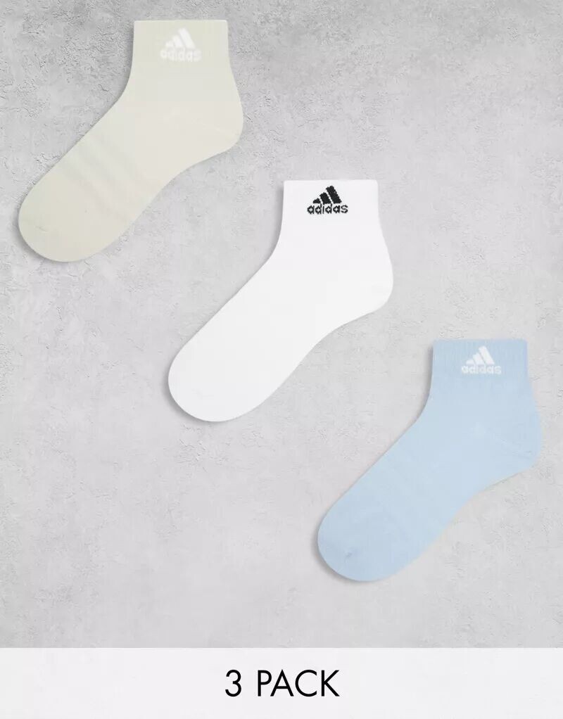 Комплект из трех носков adidas Crew Crew белого, синего и каменно-бежевого цветов adidas performance, Серый
Комплект из трех носков adidas Crew Crew белого, синего и каменно-бежевого цветов adidas performance, Серый