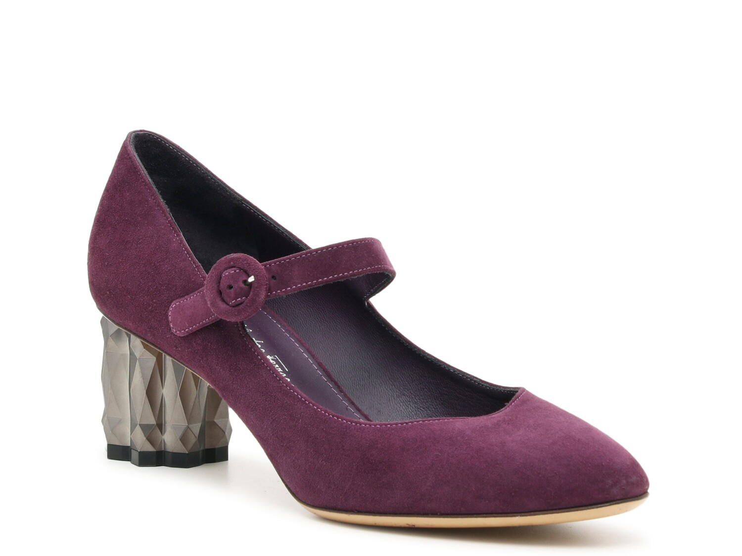 Туфли Salvatore Ferragamo Ortensia 55 на необычном каблуке с ремешком, фиолетовый
Туфли Salvatore Ferragamo Ortensia 55 на необычном каблуке с ремешком, фиолетовый