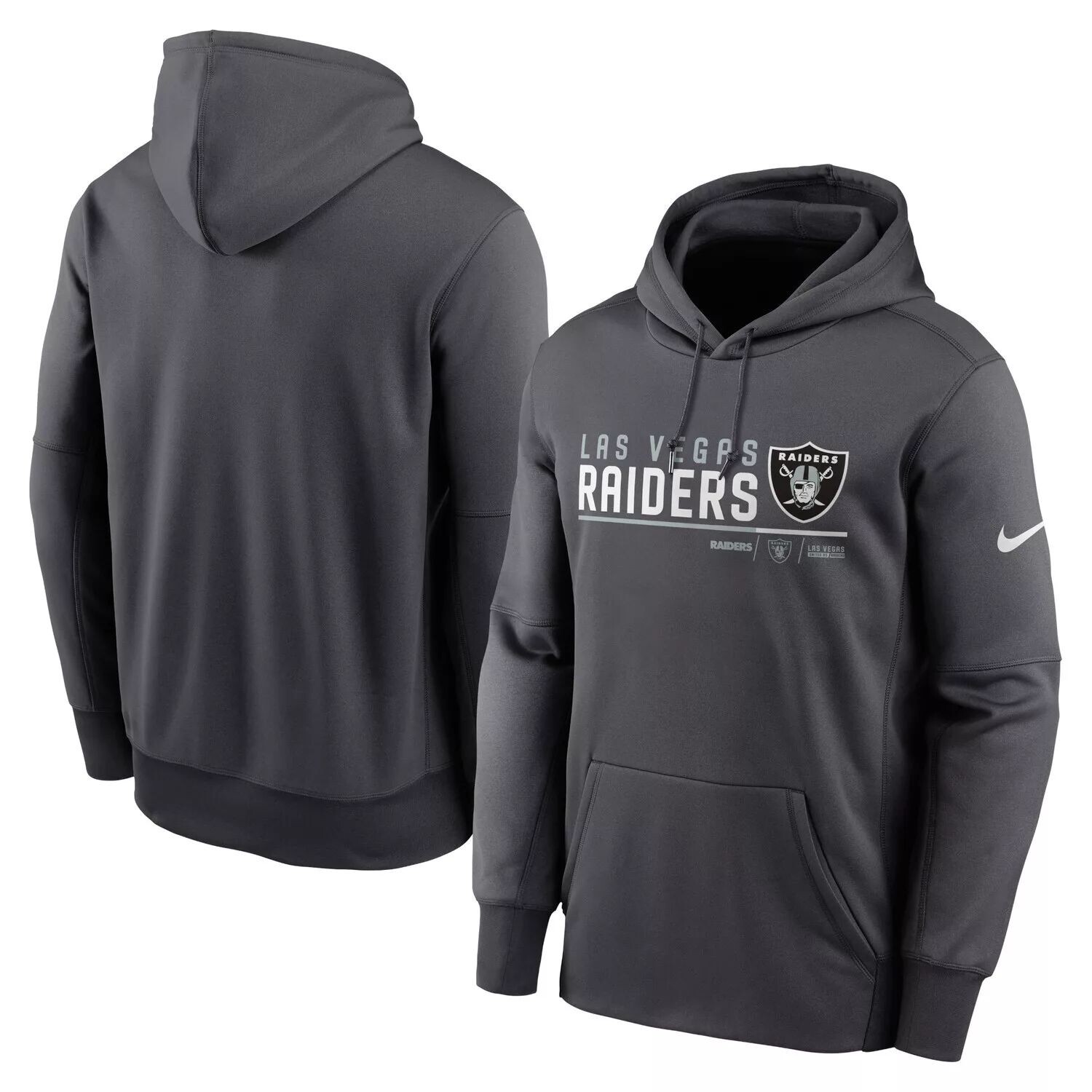 Мужская толстовка с капюшоном и логотипом Nike Anthracite Las Vegas Raiders Prime
Мужская толстовка с капюшоном и логотипом Nike Anthracite Las Vegas Raiders Prime