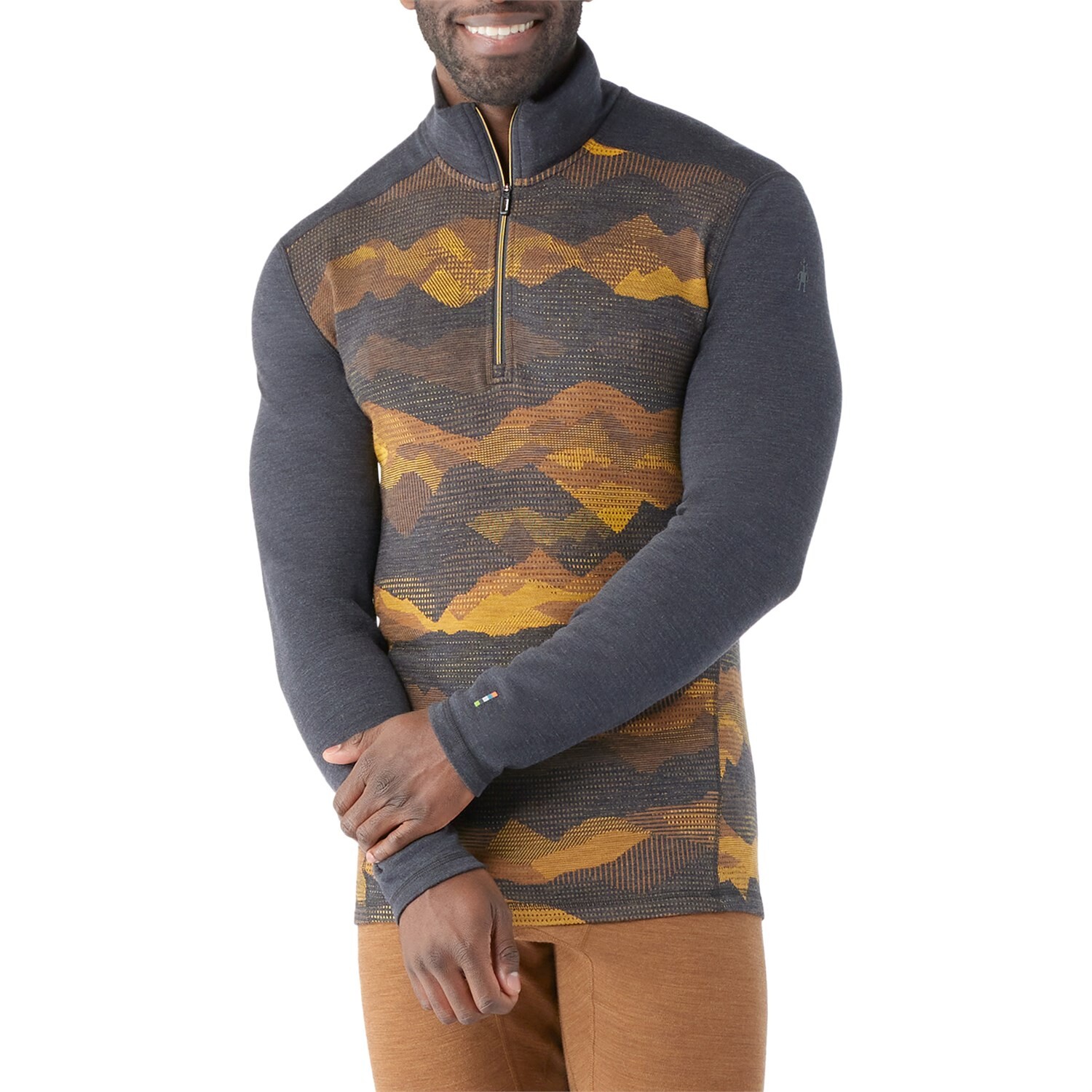 Базовый слой Smartwool Classic Thermal Merino 1/4 Zip Top, цвет Charcoal Mountain Scape
Базовый слой Smartwool Classic Thermal Merino 1/4 Zip Top, цвет Charcoal Mountain Scape