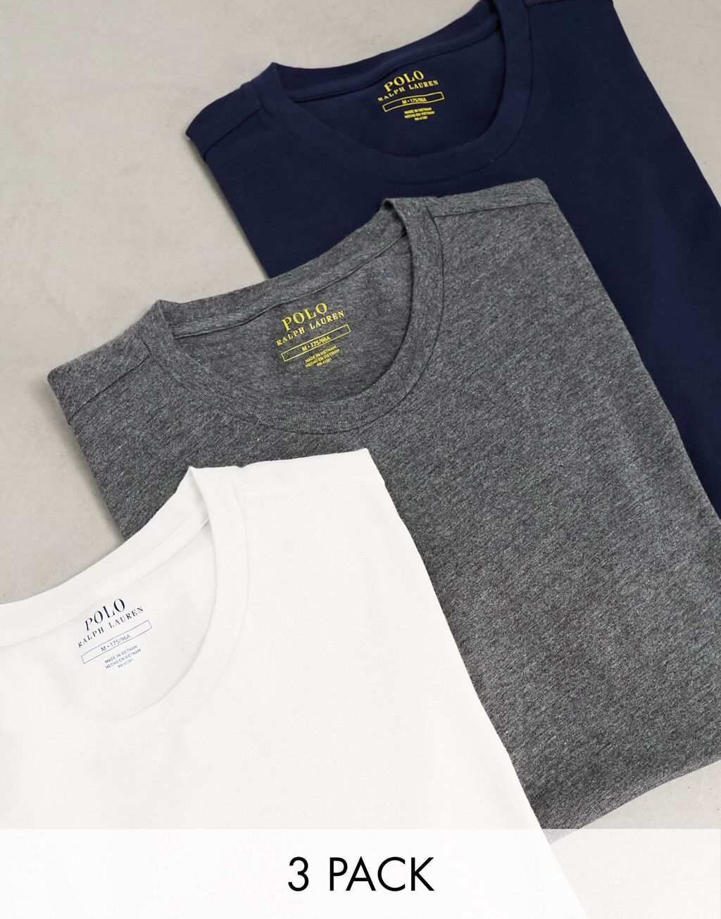 Комплект из 3 футболок темно-серого и белого цвета для отдыха Polo Ralph Lauren, Белый
Комплект из 3 футболок темно-серого и белого цвета для отдыха Polo Ralph Lauren, Белый