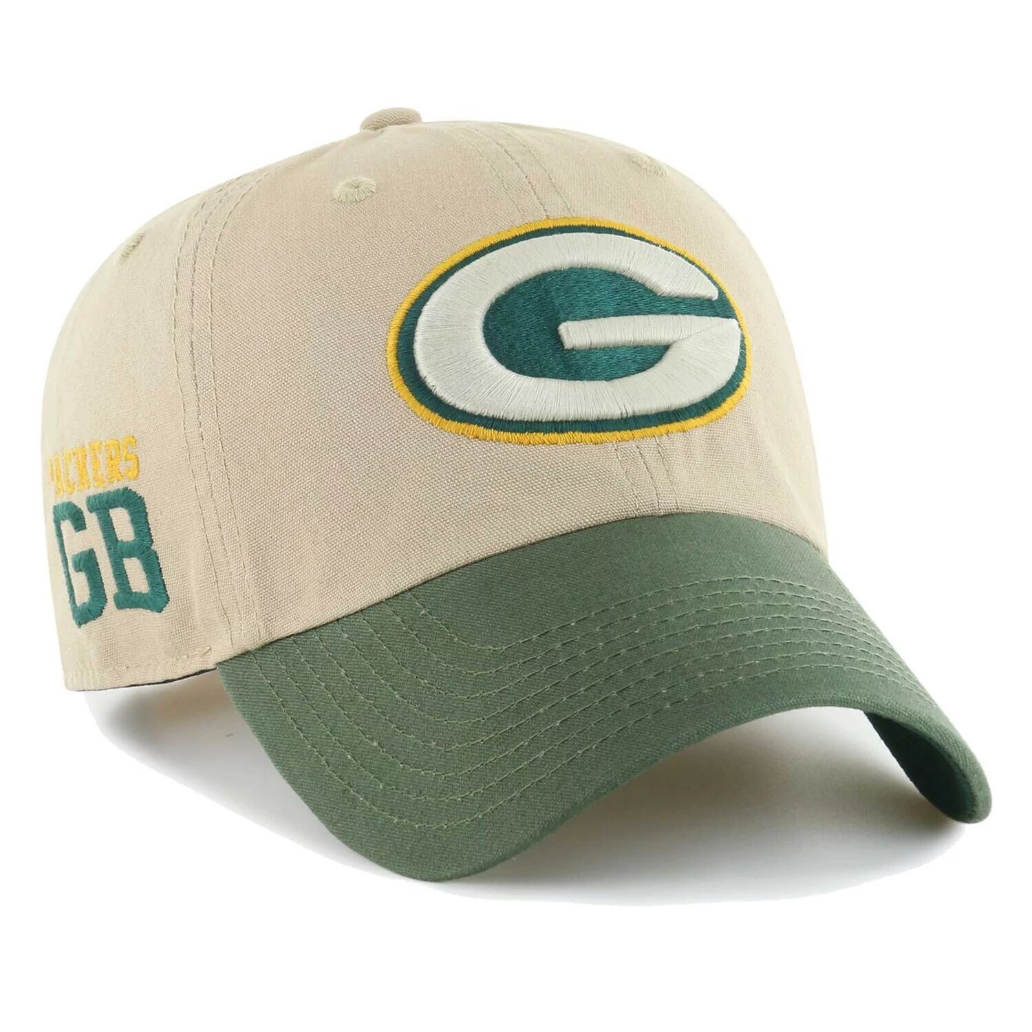 Мужская регулируемая кепка цвета хаки/зеленого цвета '47 Green Bay Packers Ashford Clean Up
Мужская регулируемая кепка цвета хаки/зеленого цвета '47 Green Bay Packers Ashford Clean Up