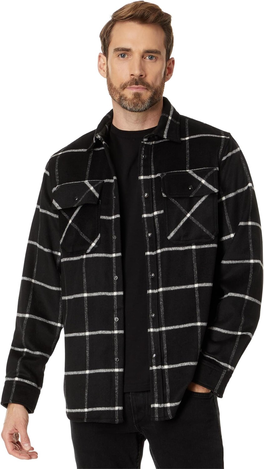 Куртка Long Sleeve Check Pattern Shirt Jacket Karl Lagerfeld Paris, цвет Black/White
Куртка Long Sleeve Check Pattern Shirt Jacket Karl Lagerfeld Paris, цвет Black/White