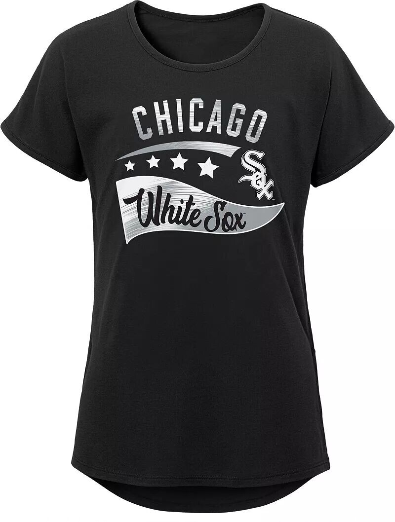 Outerstuff Одежда команды MLB для девочек 8–20 лет Chicago White Sox, черная футболка с большой волной
Outerstuff Одежда команды MLB для девочек 8–20 лет Chicago White Sox, черная футболка с большой волной