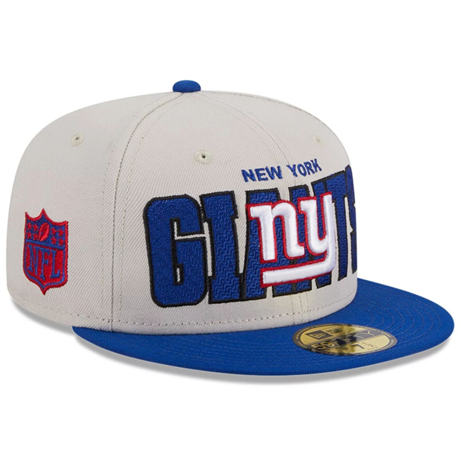 Мужская облегающая шляпа New Era Stone/Royal New York Giants 2023 NFL Draft On Stage 59FIFTY
Мужская облегающая шляпа New Era Stone/Royal New York Giants 2023 NFL Draft On Stage 59FIFTY