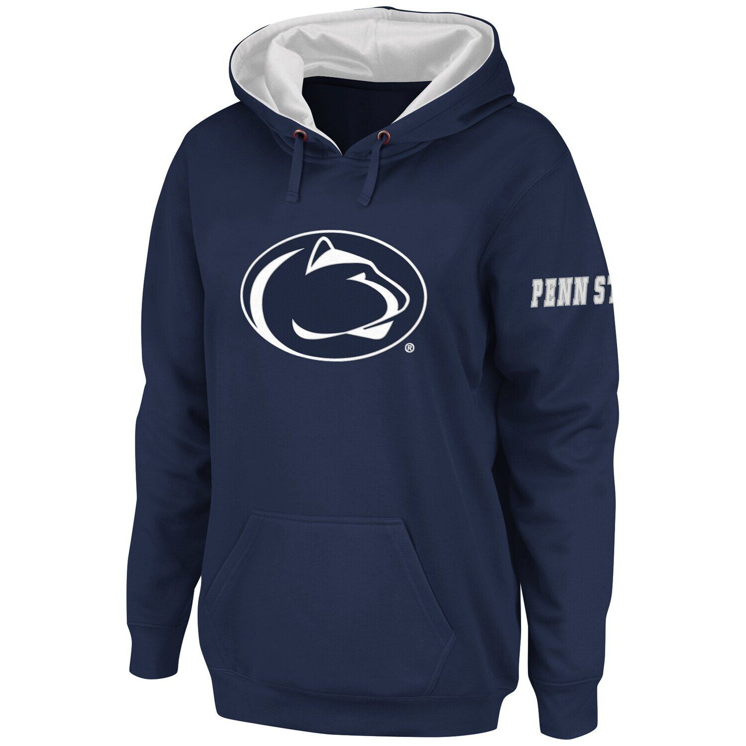Женский пуловер с капюшоном и большим логотипом Stadium Athletic темно-синего цвета Penn State Nittany Lions
Женский пуловер с капюшоном и большим логотипом Stadium Athletic темно-синего цвета Penn State Nittany Lions
