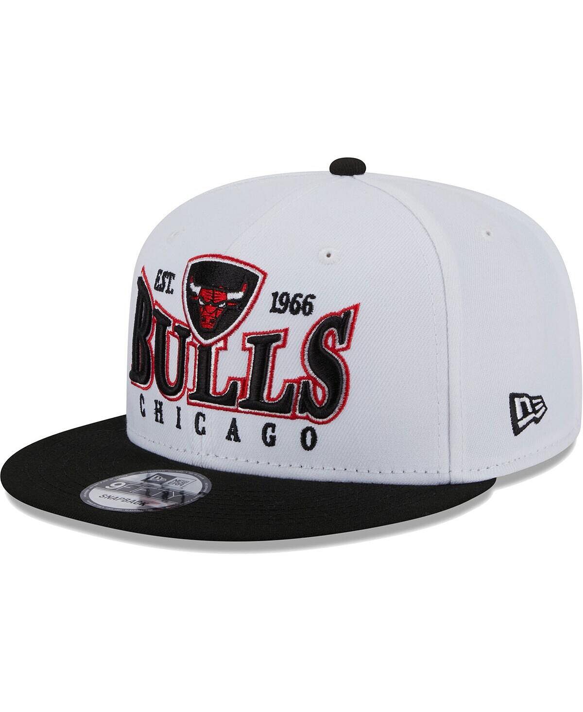 Мужская бело-черная кепка Chicago Bulls Crest Stack 9Fifty Snapback New Era
Мужская бело-черная кепка Chicago Bulls Crest Stack 9Fifty Snapback New Era