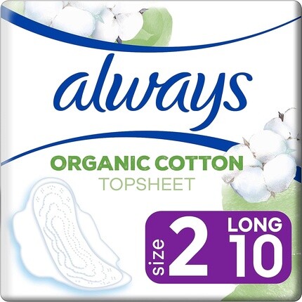 Сверхдлинные гигиенические прокладки Always Cotton Protection с крылышками, 10 подушечек
Сверхдлинные гигиенические прокладки Always Cotton Protection с крылышками, 10 подушечек
