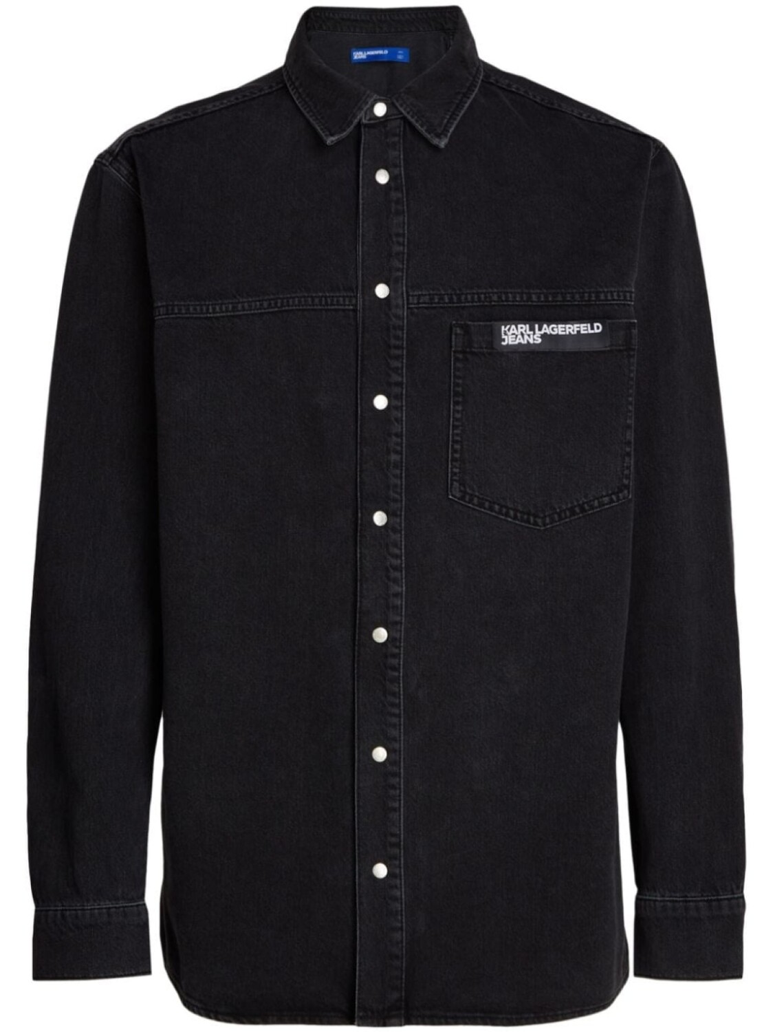 Karl Lagerfeld Jeans рубашка из органического хлопка с нашивкой-логотипом, черный
Karl Lagerfeld Jeans рубашка из органического хлопка с нашивкой-логотипом, черный
