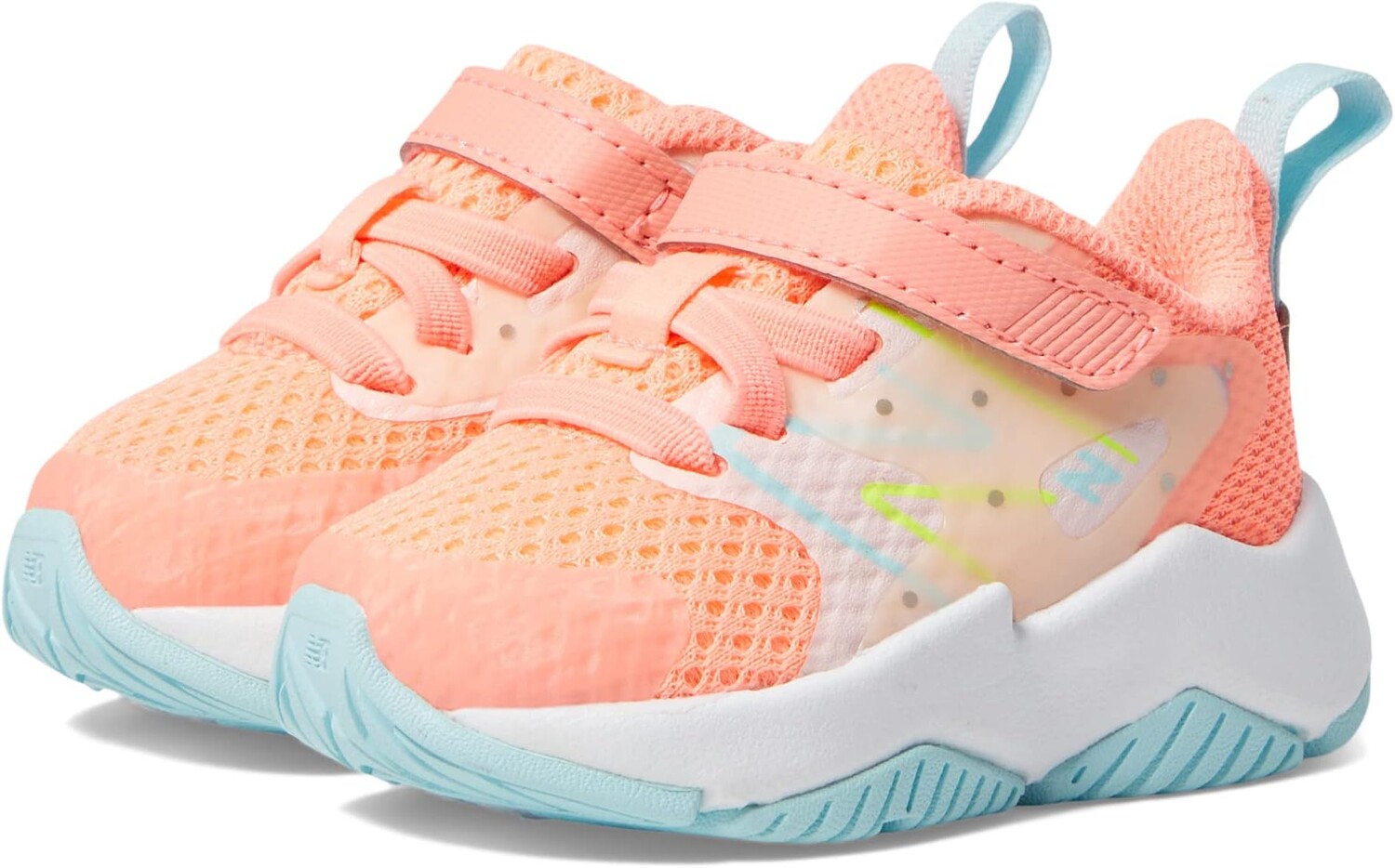 Кроссовки Rave Run v2 Bungee Lace with Hook-and-Loop Top Strap New Balance, цвет Grapefruit/Bleach Blue
Кроссовки Rave Run v2 Bungee Lace with Hook-and-Loop Top Strap New Balance, цвет Grapefruit/Bleach Blue