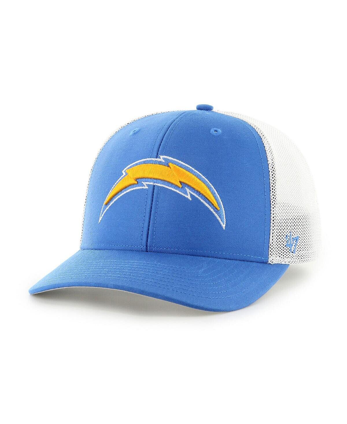 Мужская кепка синего и белого цвета Los Angeles Chargers Trophy Trucker Flex Hat '47 Brand
Мужская кепка синего и белого цвета Los Angeles Chargers Trophy Trucker Flex Hat '47 Brand