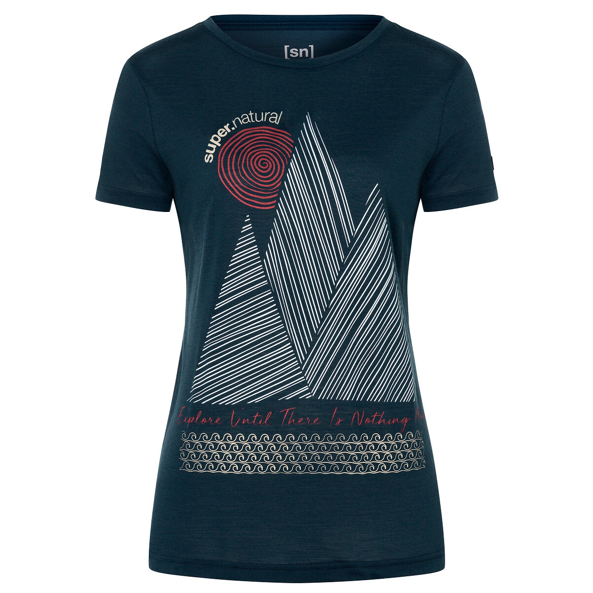 Рубашка из мериноса Super Natural Women's Étretat Cliffs Tee, цвет Blueberry/Various
Рубашка из мериноса Super Natural Women's Étretat Cliffs Tee, цвет Blueberry/Various